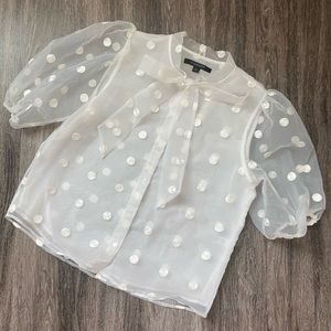 Marc New York Bow Blouse